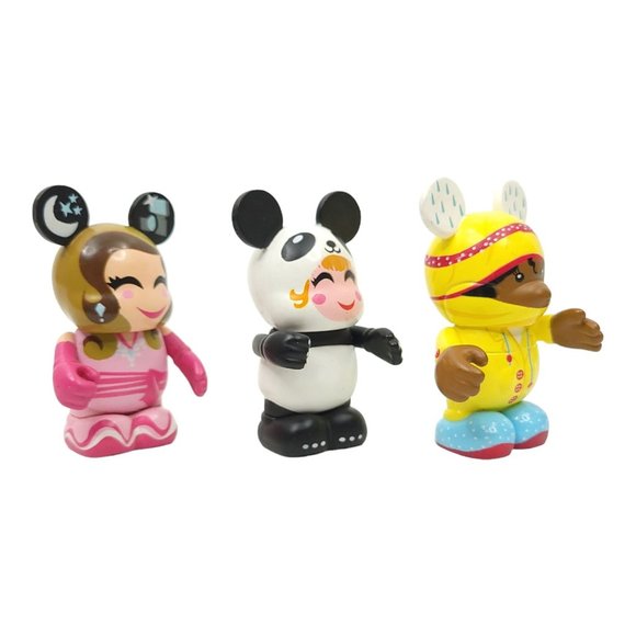 Vinylmation Cutesters Like You 3" Pandy Glammy Series 2 Yellow Raincoat Girl Lot - Picture 8 of 14